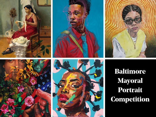 Mayoral Portrait Competition headshots of winners