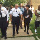 Mayor participates in citizens on patrol event